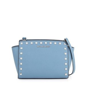Michael Kors Selma Studded Crossbody Bag